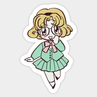 I draw chibi Fuu Hououji / magic knight rayearth Sticker